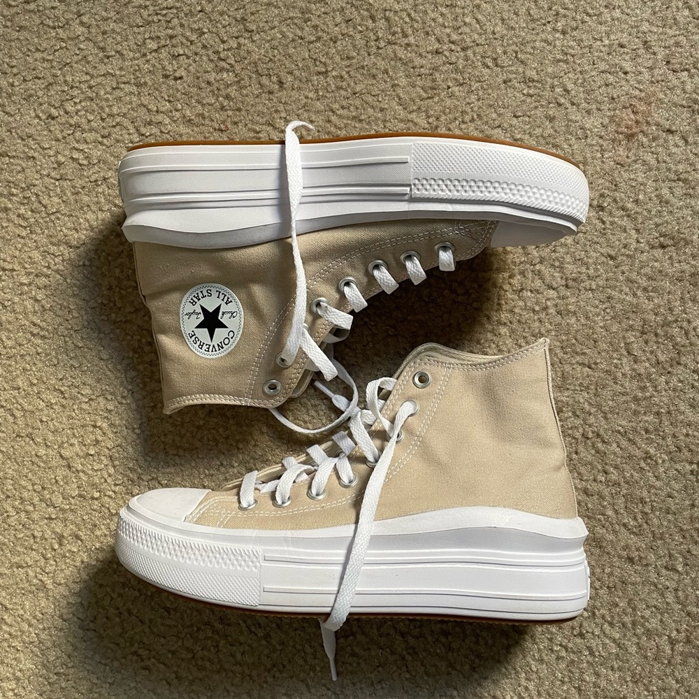 Converse Women's High-Top Sneakers - Tan